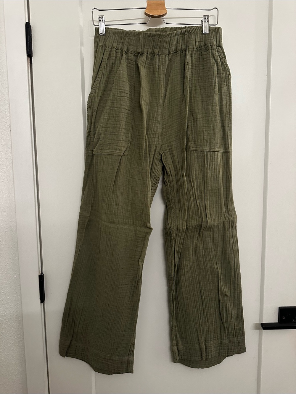 madewell x oddbird gauze lounge pants